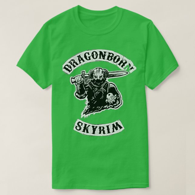 Camiseta Dragonborn K (Diseño del anverso)