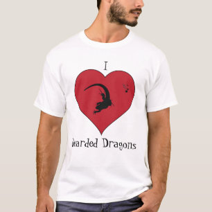Camiseta Dragones barbudos I <3