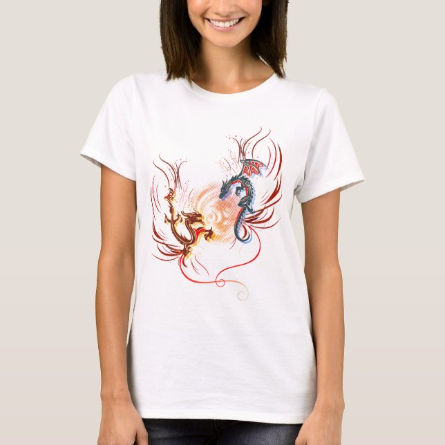 Camiseta Dragones chinos (Anverso)