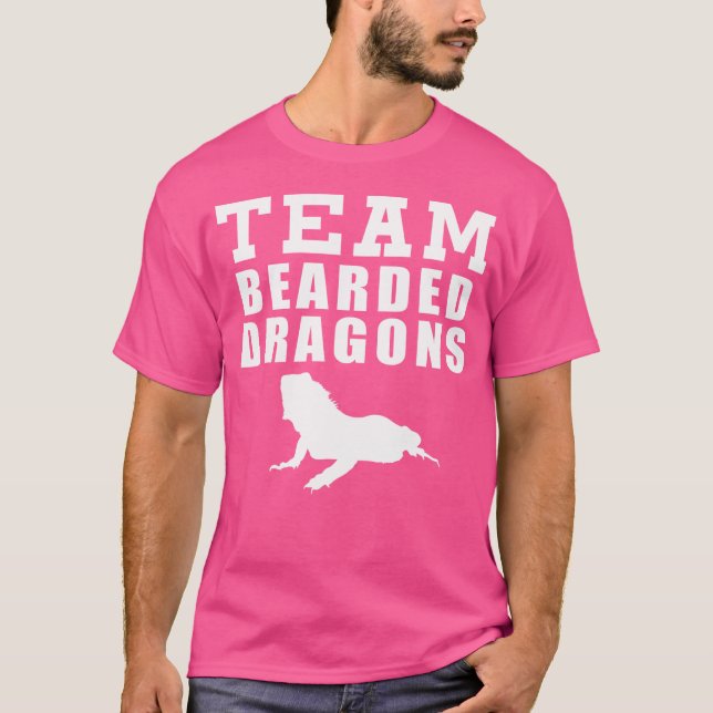 Camiseta Dragones con barba de equipo (Anverso)