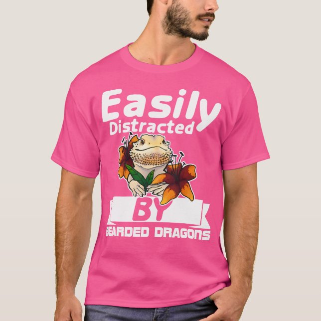Camiseta Dragones con barba divertidos (Anverso)