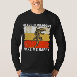 Camiseta Dragones con barba me hacen feliz