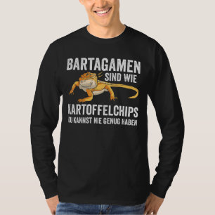 Camiseta Dragones con barba Terrario Lizard Reptile Lizard