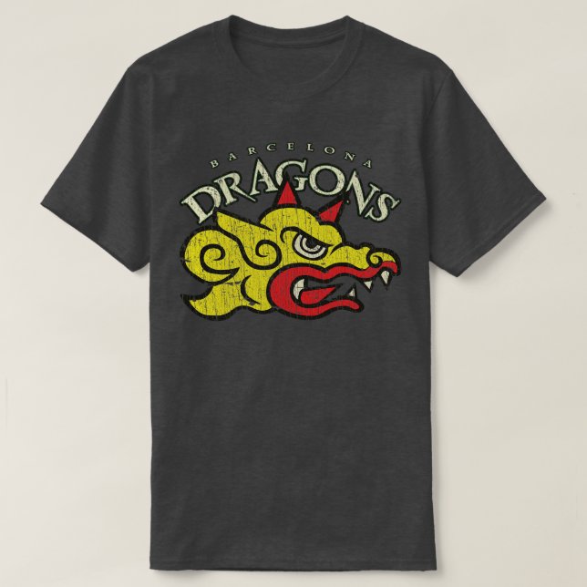 Camiseta Dragones de Barcelona 99 (Diseño del anverso)
