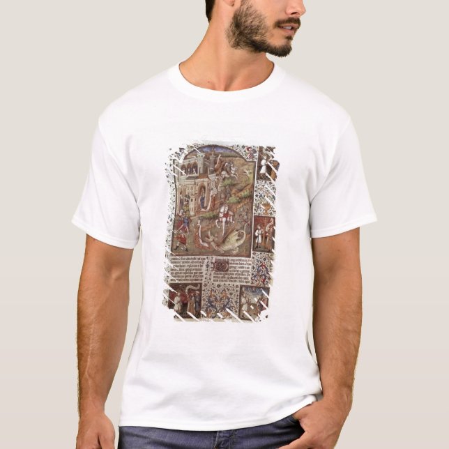 Camiseta Dragones de la matanza de San Jorge (Anverso)