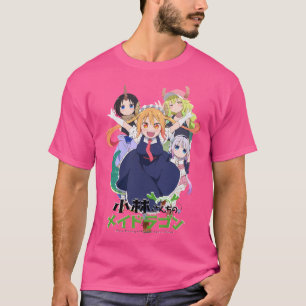 Camiseta Dragones De La Mujer Dragónica De Miss Kobayashi