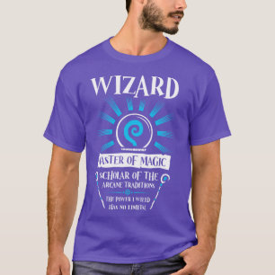 Camiseta Dragones de mazmorras de clase DD WIZARD
