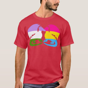 Camiseta Dragones del Orgullo Pansexual de Género