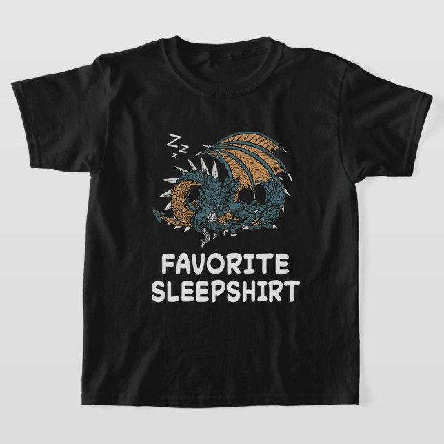 Camiseta Dragones Dragones Nap Durmiendo Durmiendo La Noche (Distribución)