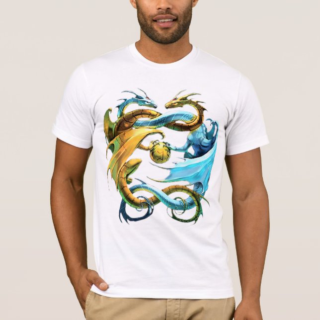 Camiseta Dragones eternos (Anverso)