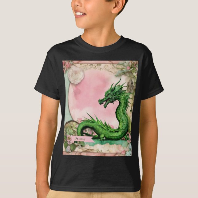 Camiseta Dragones oníricos: desencadena tu imaginación en e (Anverso)