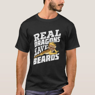 Camiseta Dragones Reales Tienen Beards Bearded Dragon
