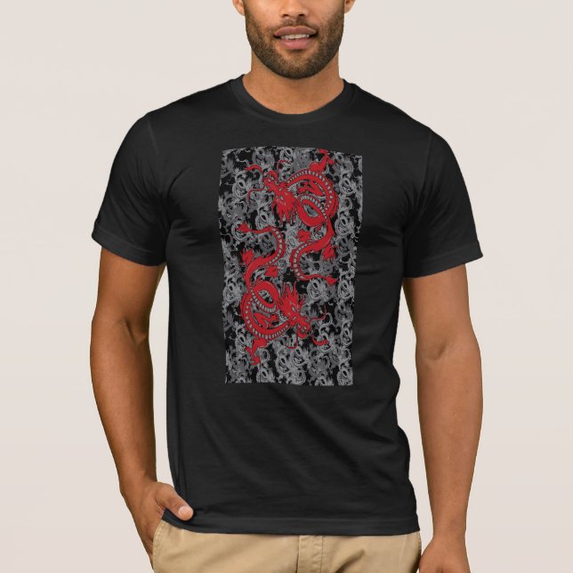 Camiseta Dragones rojos (Anverso)