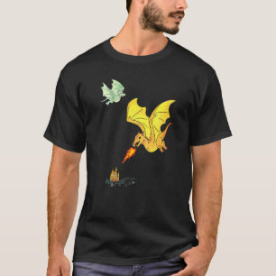 Camiseta Dragones voladores llama a Lizard Wyverns