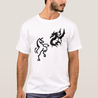Camiseta Dragones y unicornios