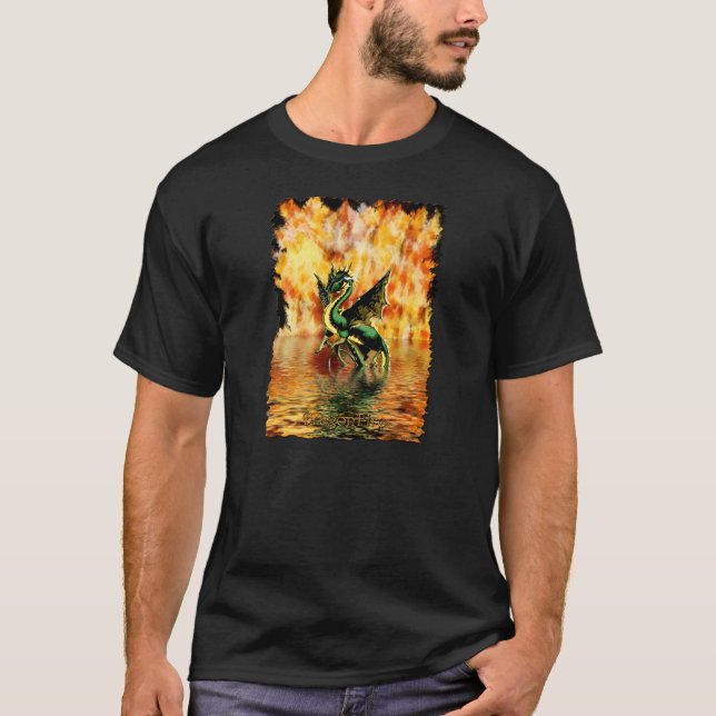 Camiseta DRAGONFIRE AL Dragón (Anverso)