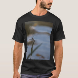 Camiseta Dragonflies en un estanque suburbano