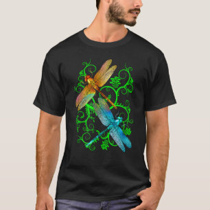 Camiseta Dragonflies in the Garden