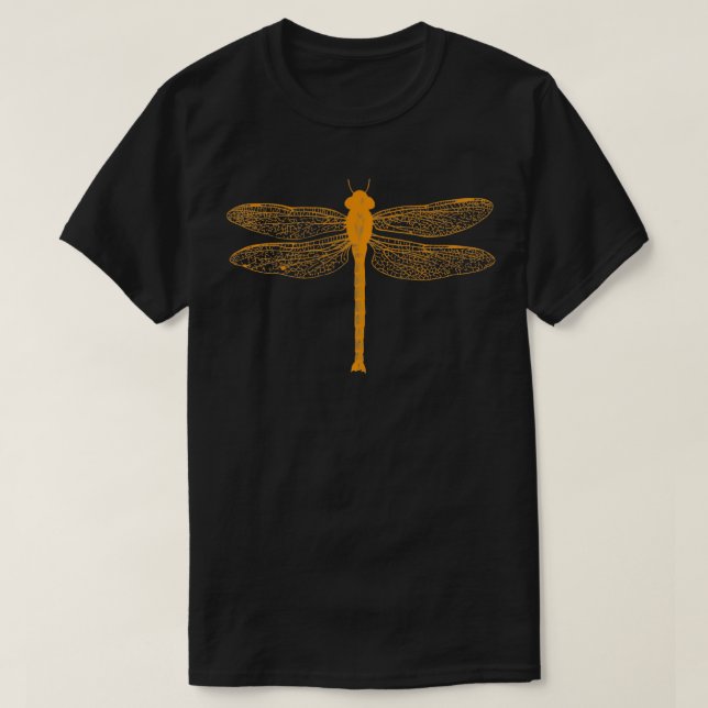 Camiseta Dragonfly Arte Botánico Imprimir Naturalista (Diseño del anverso)