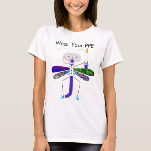 Camiseta Dragonfly con equipo de protección personal