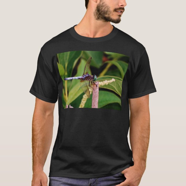 Camiseta Dragonfly con flores blancas (Anverso)
