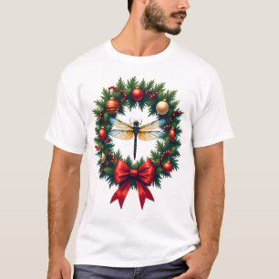 Camiseta Dragonfly Corona de Navidad