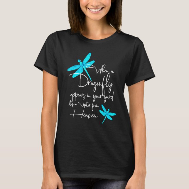 Camiseta Dragonfly for Women Spiritual Faith Dragonflies (Anverso)