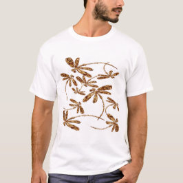 Camiseta Dragonfly Frenzy Gold