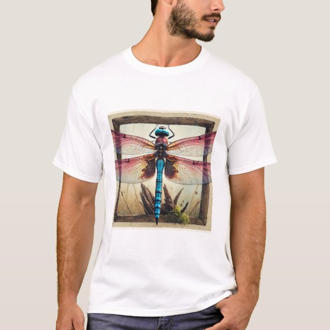 Camiseta Dragonfly in watercolor and ink 300924IREF210 - Wa (Anverso)