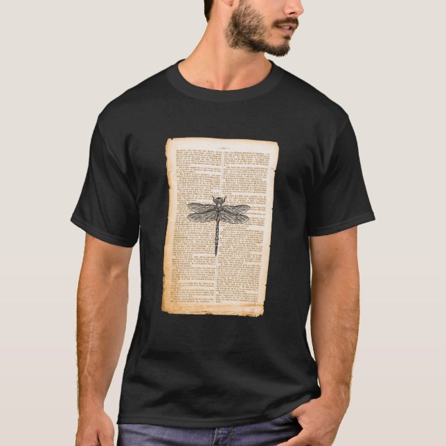 Camiseta Dragonfly insecto de error (Anverso)