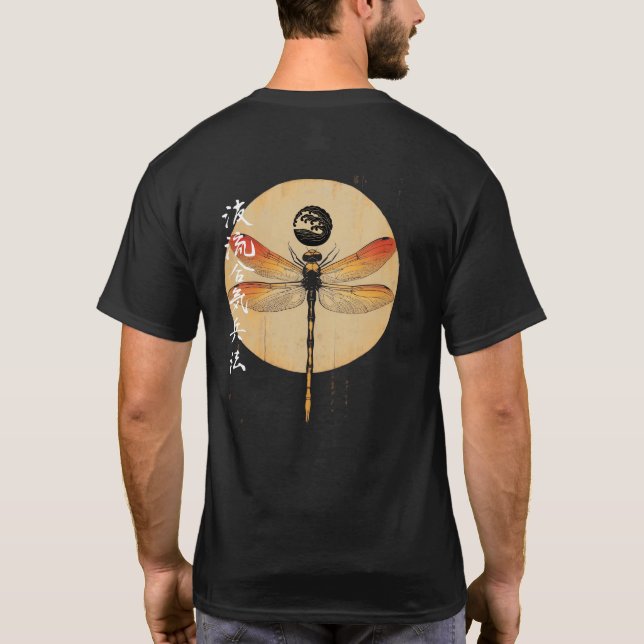 Camiseta Dragonfly Kanji (Reverso)