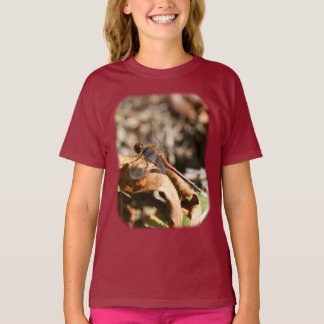 Camiseta Dragonfly on Leaf Kids Nature