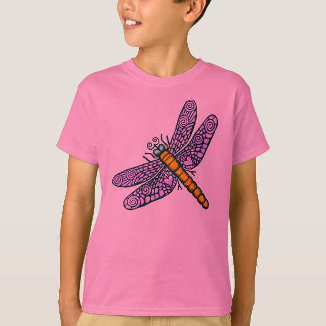 Camiseta Dragonfly - Personalizado - Personalizado (Anverso)