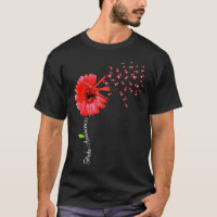 Dragonfly Red Bravo Aneurysm Awareness Support Str