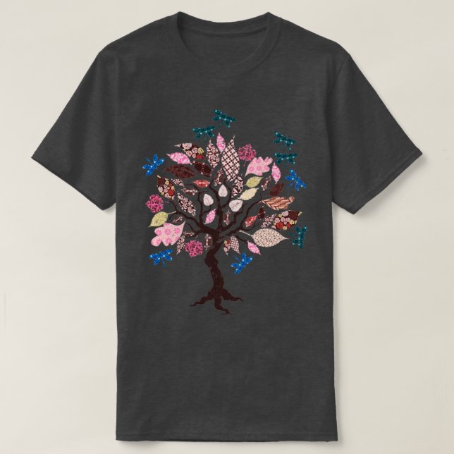 Camiseta Dragonfly Tree Animal Dragon (Diseño del anverso)