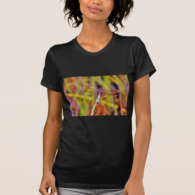 Camiseta Dragonfly verde azulado (Anverso)