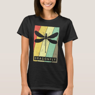 Camiseta Dragonfly Vintage Retro Animal