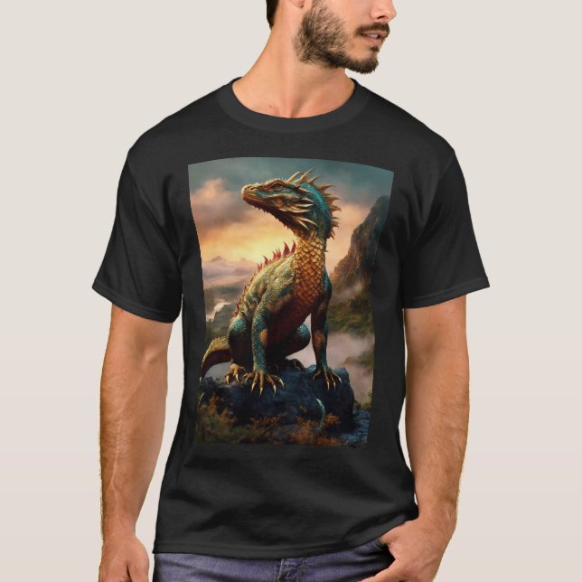 Camiseta Dragonismo de Lizard (Anverso)
