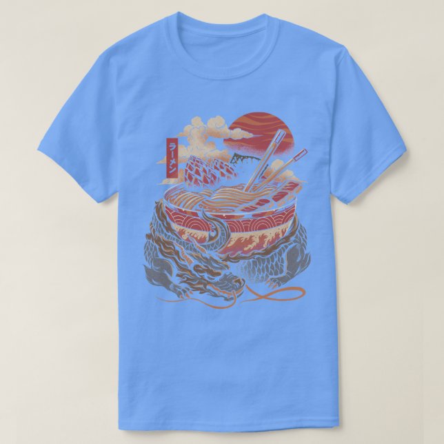 Camiseta Dragons Ramen (Diseño del anverso)