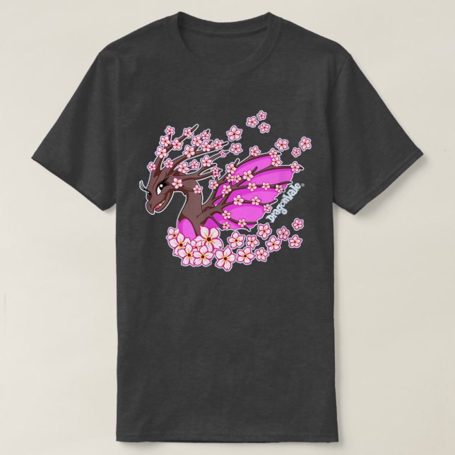 Camiseta DragonVale Sakura Dragon (Diseño del anverso)