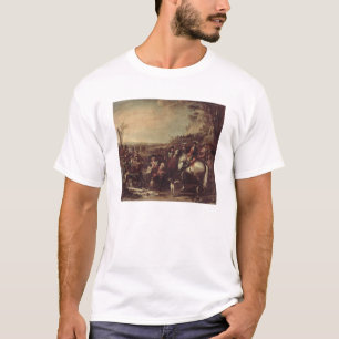 Camiseta Dragoons montados de Household del rey, 1737 (oi