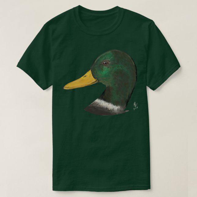 Camiseta Drake Mallard Duck (Diseño del anverso)