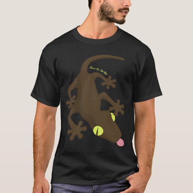Camiseta Drakey el Gecko (Anverso)