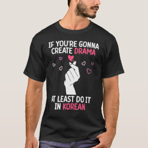 Camiseta Drama coreano Amor K Pop Finger Day Kdrama