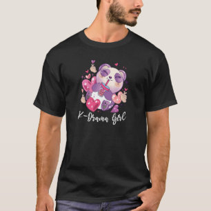 Camiseta Drama coreano Kdrama Chica Finger Heart