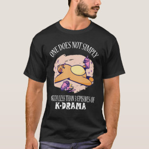 Camiseta Drama coreano Kdrama Dedo Diseño Corazón 2