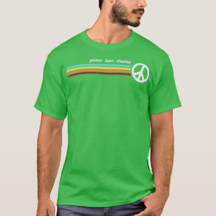Camiseta Drama de bandas retro