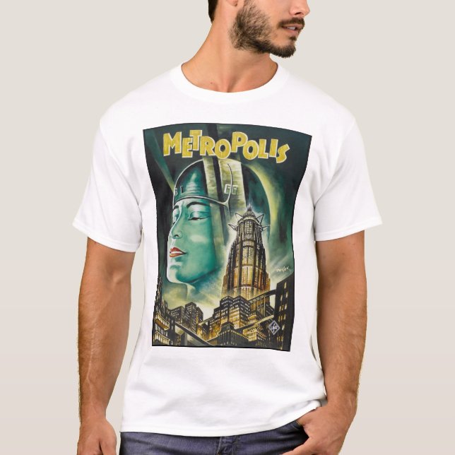 Camiseta Drama de ciencia ficción METROPOLIS Fritz Lang 192 (Anverso)