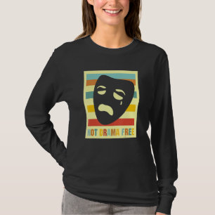 Camiseta Drama de clase dramática Teatro vintage Teatro esp