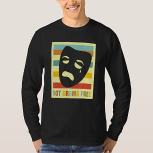 Camiseta Drama de clase dramática Teatro vintage Teatro esp
